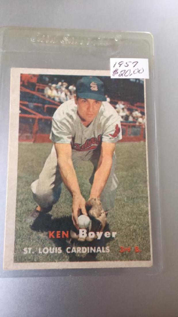 Ken Boyer 1957 Topps (1 of 2)