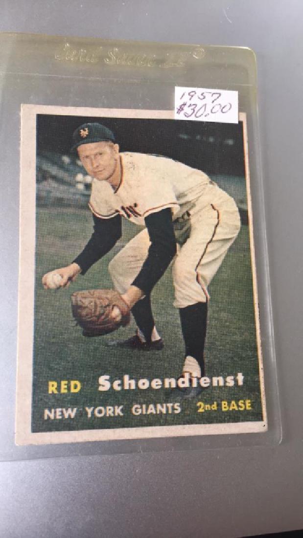 Red Schoendienst 1957 Topps (1 of 2)