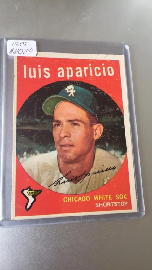 Luis Aparicio 1959 Topps (1 of 2)