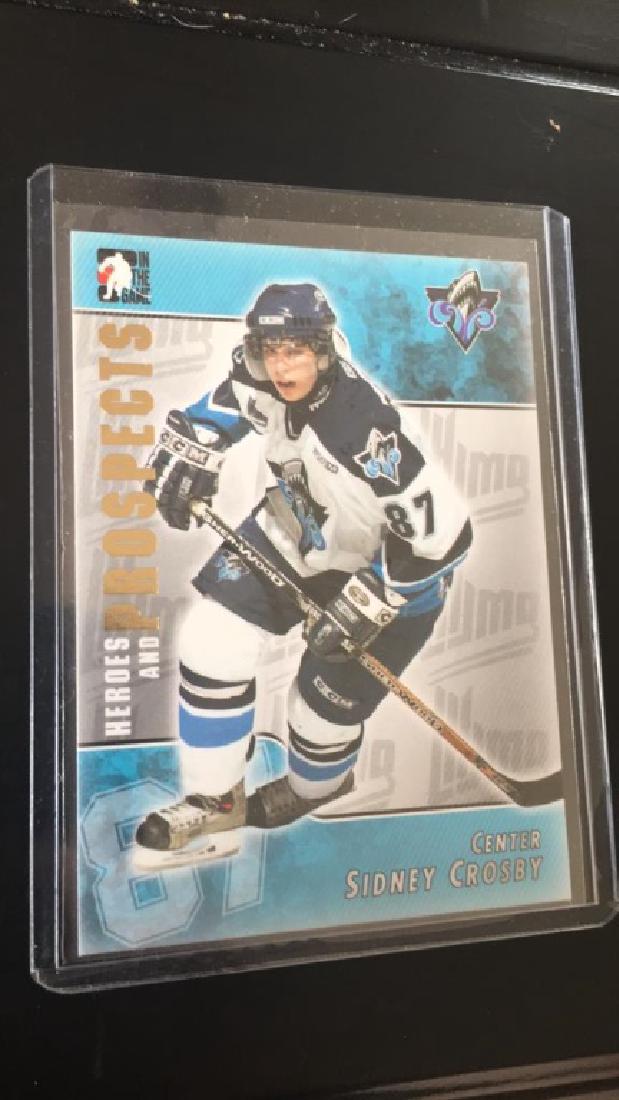 Sidney Crosby 2004 Heroes and Prospects RC: Sidney Crosby 2004 Heroes and Prospects RC