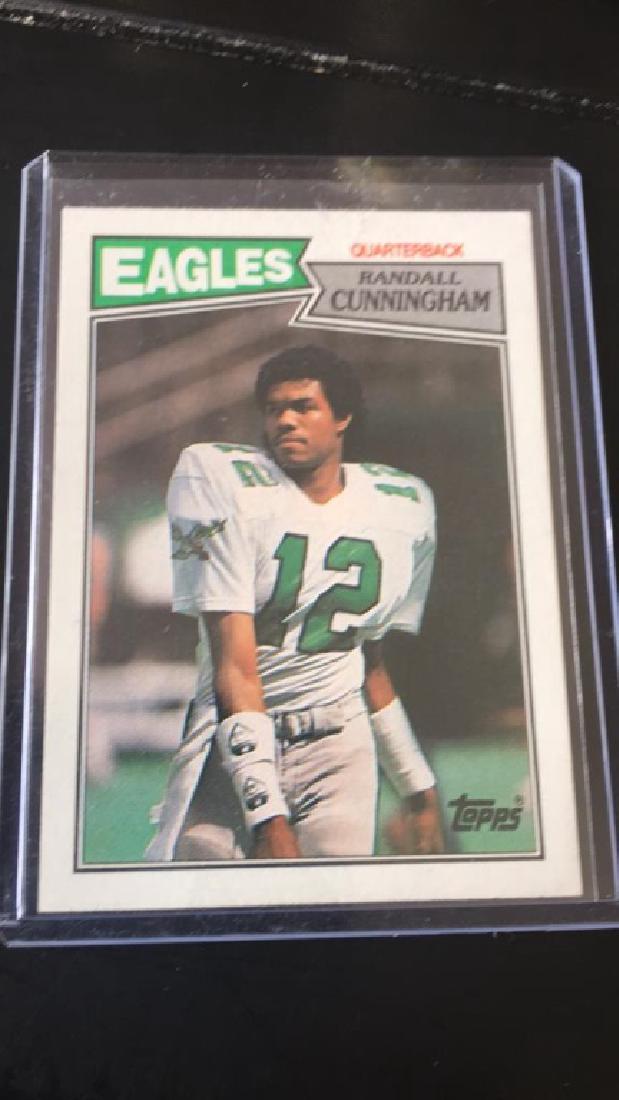 Randall Cunningham 1987 Topps RC (1 of 2)