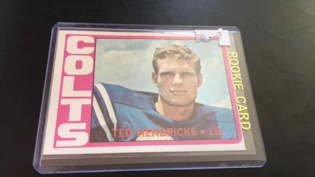 Ted Hendricks 1972 topps rookie: Ted Hendricks 1972 topps rookie