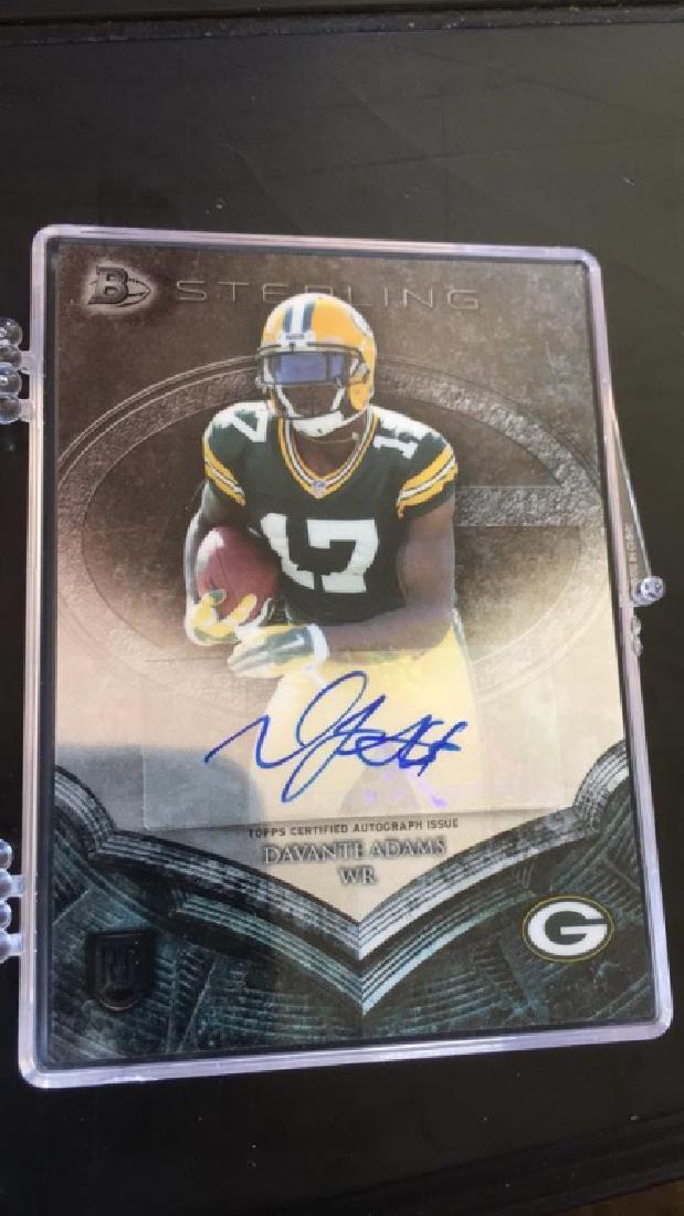 Davante Adams 2014 bowman Sterling auto (1 of 2)