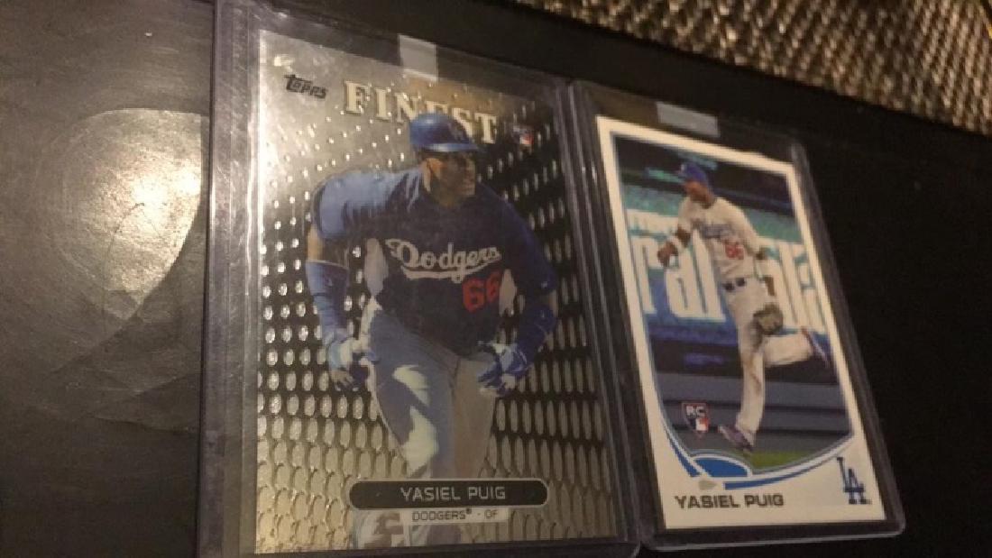 Yasiel Puig RC card lot: Yasiel Puig RC card lot