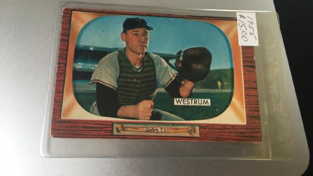 Wes Westrum 1955 Bowman (1 of 2)