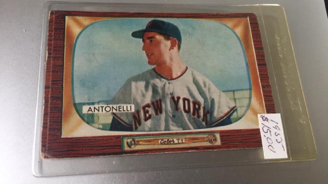 Johnny Antonelli 1955 bowman (1 of 2)