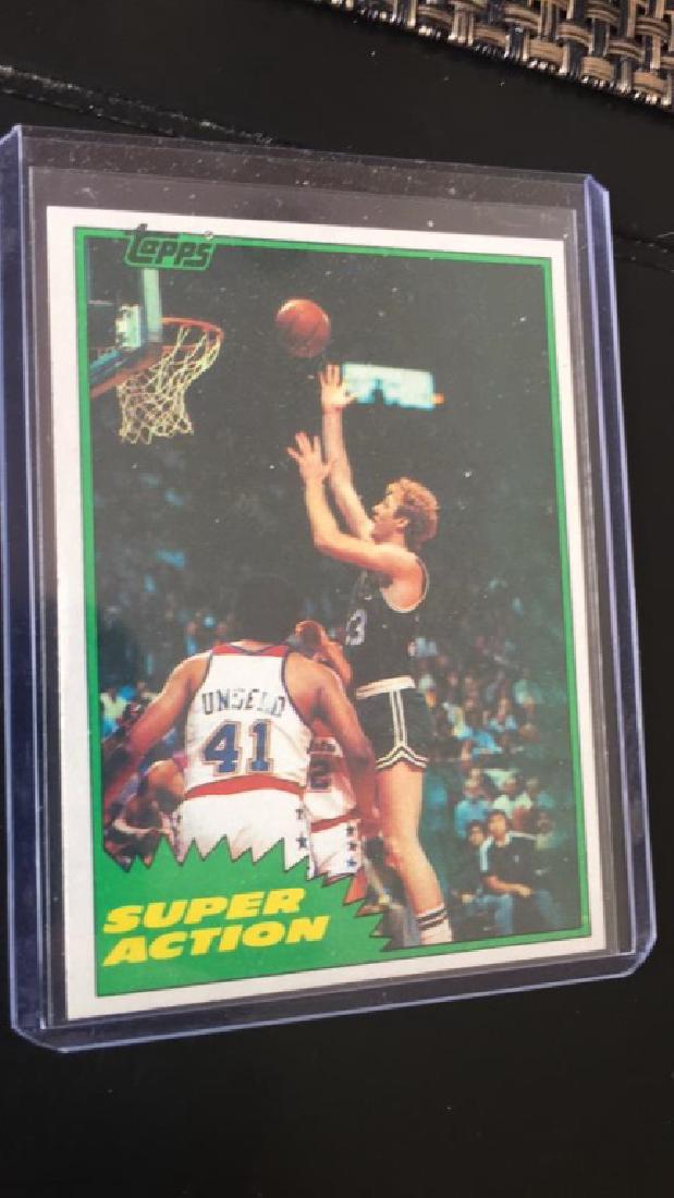 Larry Bird 1981 Topps (1 of 2)