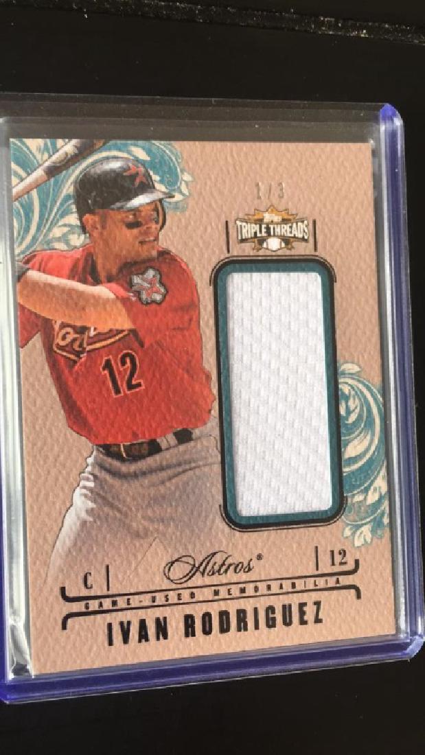 Ivan Rodriguez 2014 triple threads patch /3 (1 of 2)
