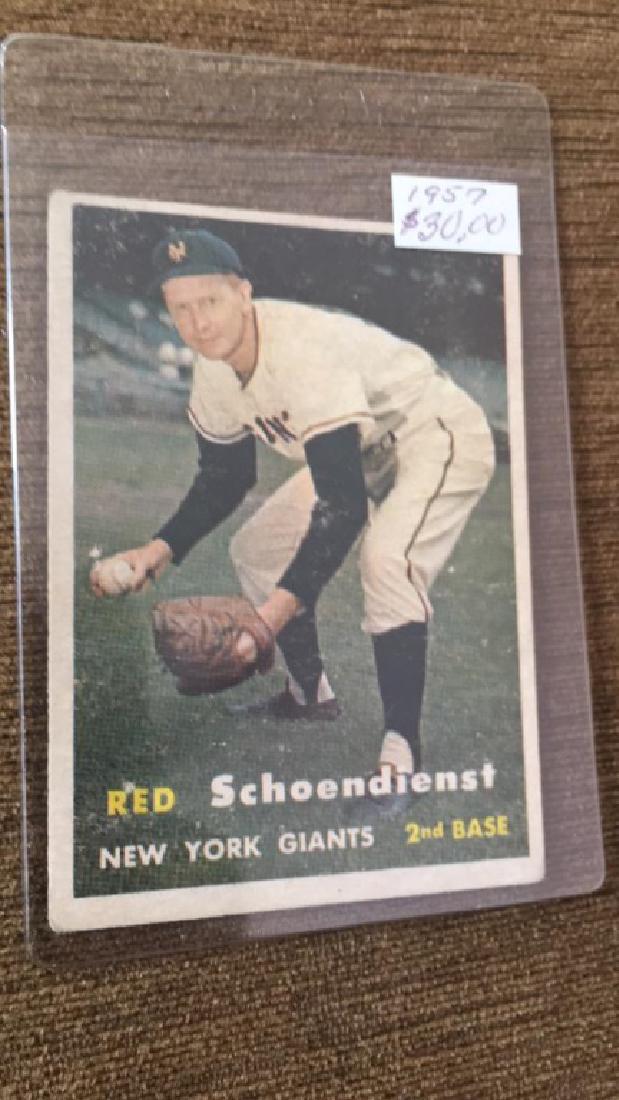 Red Schoendienst 1957 Topps (1 of 2)