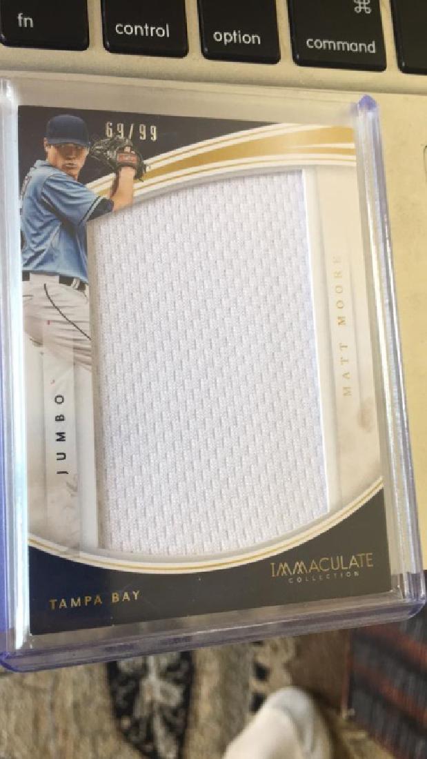 Matt Moore 2016 Immaculate jumbo jersey (1 of 2)