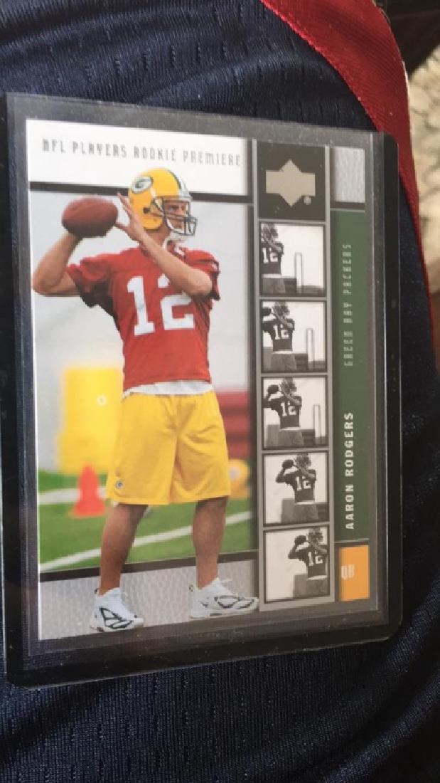 Aaron Rodgers 2005 rookie premiere RC (1 of 2)
