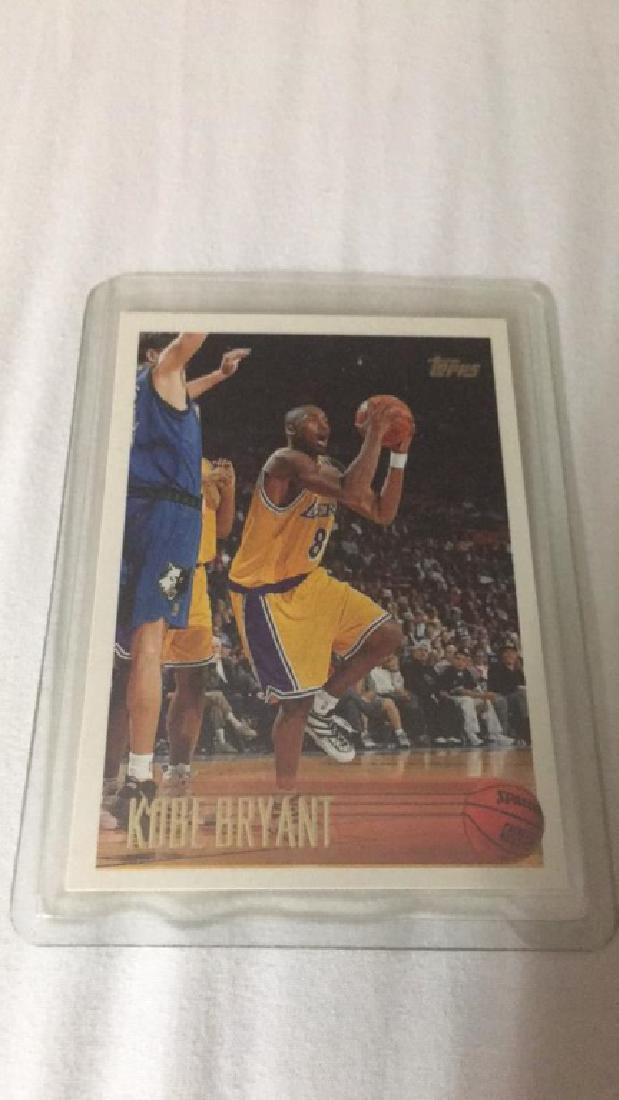 Kobe Bryant 1996-97 Topps RC (1 of 2)