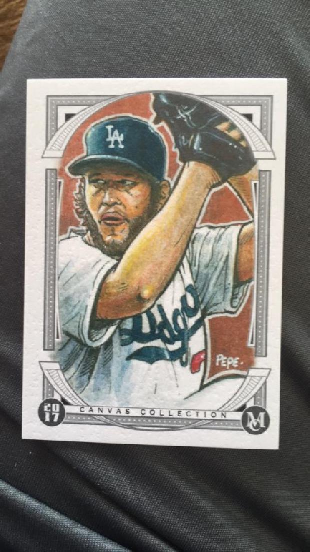 Clayton Kershaw 2017 Topps museum Canvas (1 of 2)