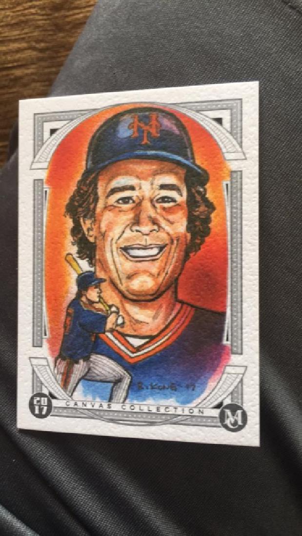Gary Carter  2017 Topps museum Canvas Collection (1 of 2)