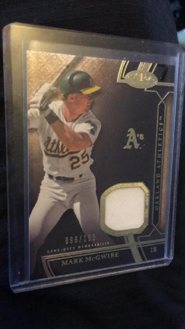 2015 tier one Mark McGwire jersey (1 of 2)