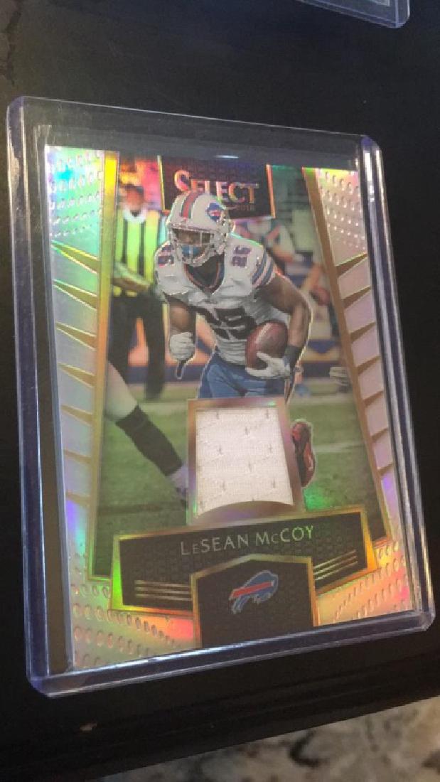 Lesean McCoy select jersey card (1 of 1)