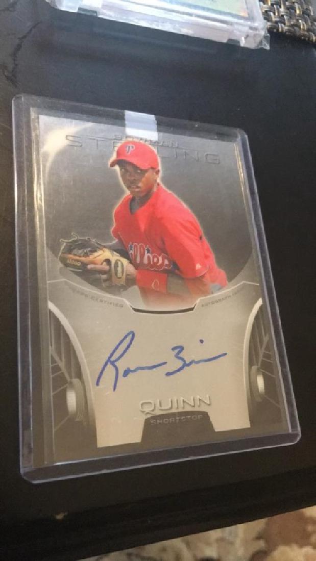Roman Quinn 2013 Bowman Sterling rookie auto (1 of 1)