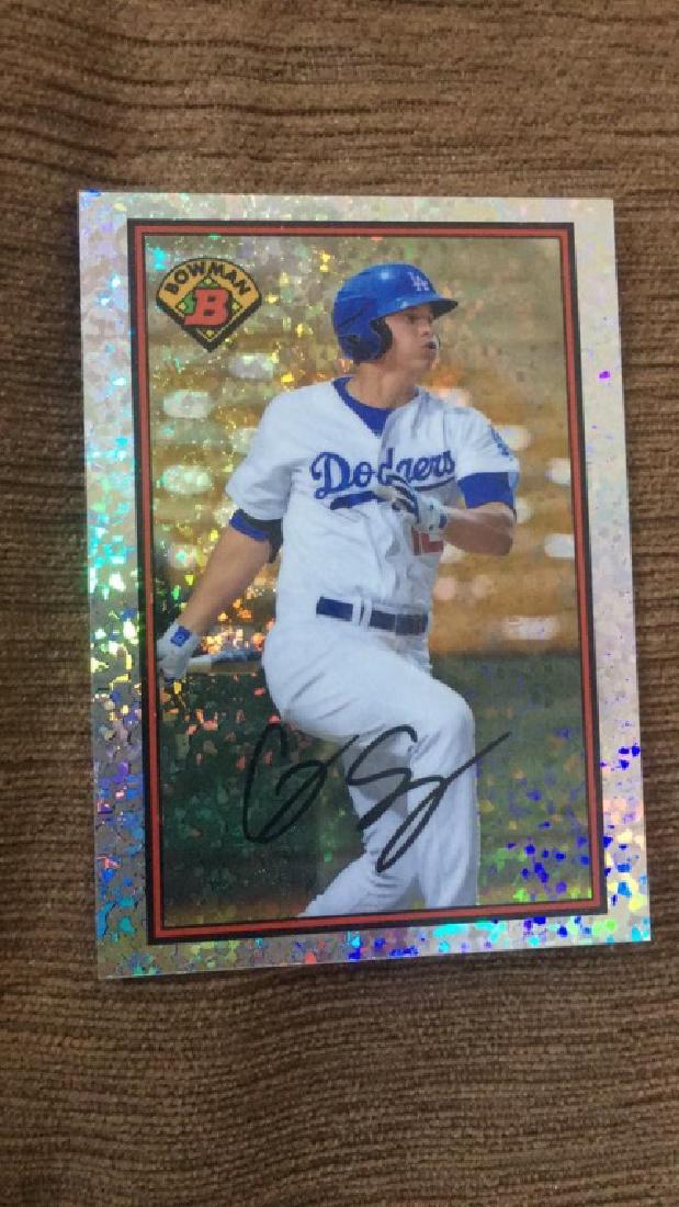 Corey Seager 2014 bowman RC 1989 (1 of 2)