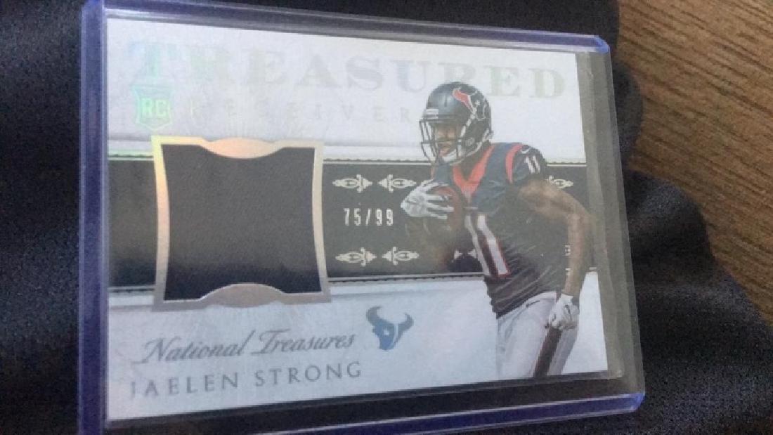 Jaelen Strong National Treasures patch /99 (1 of 1)