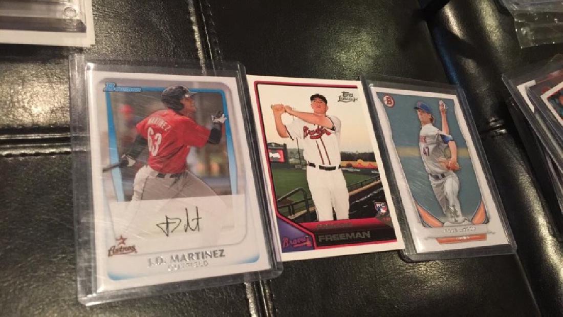 JD Martinez Freddie Freeman Jacob deGrom RC lot: JD Martinez Freddie Freeman Jacob deGrom RC lot