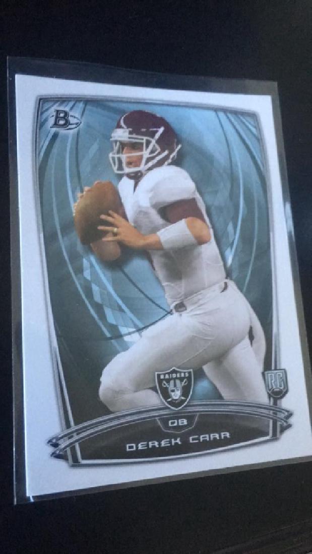 Derek Carr 2014 bowman RC (1 of 2)
