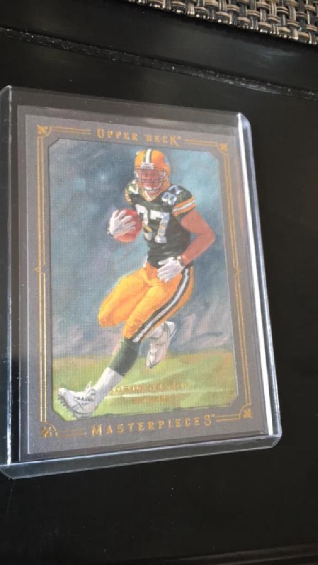 Jordy Nelson UD Masterpieces 2008 RC Grey Border (1 of 2)
