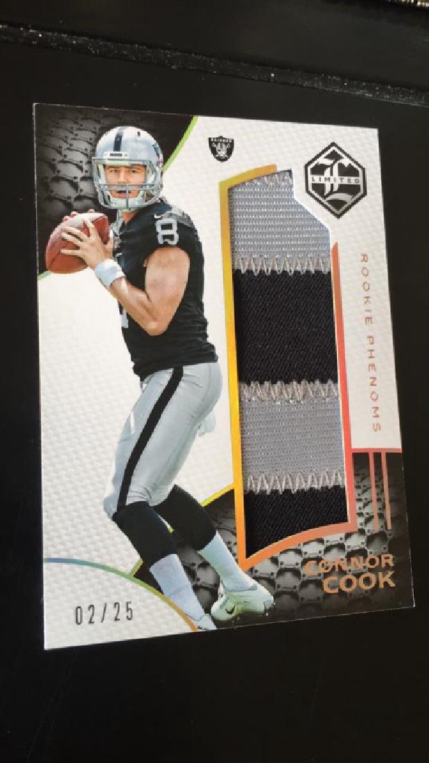 Connor Cook 2016 Limited patch /25 (1 of 1)