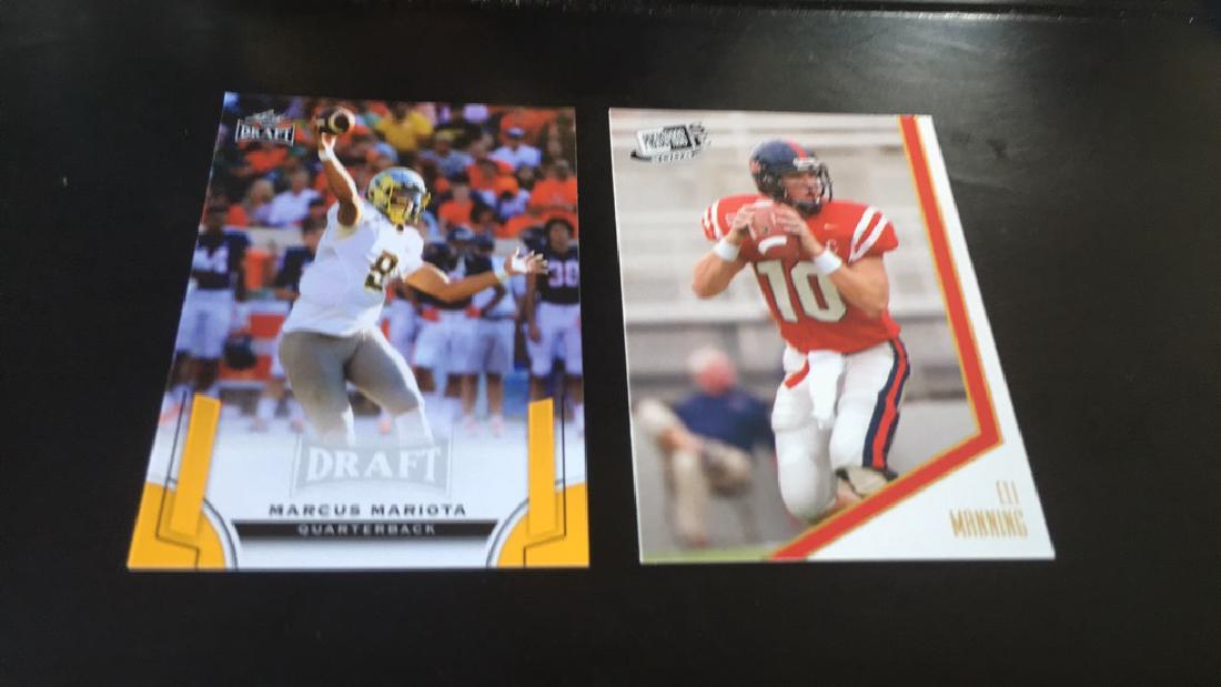 Marcus Mariota and Eli Manning RC card lot (1 of 1)