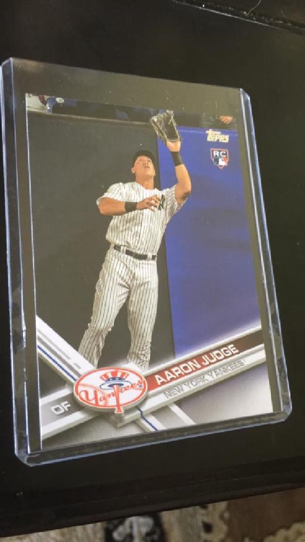 Aaron Judge 2017 Topps RC (1 of 2)