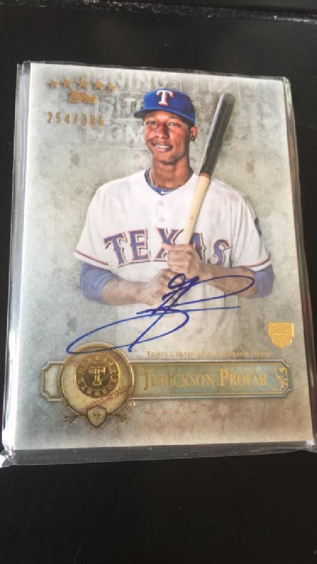 Jurickson Profar Topps Five star auto (1 of 1)
