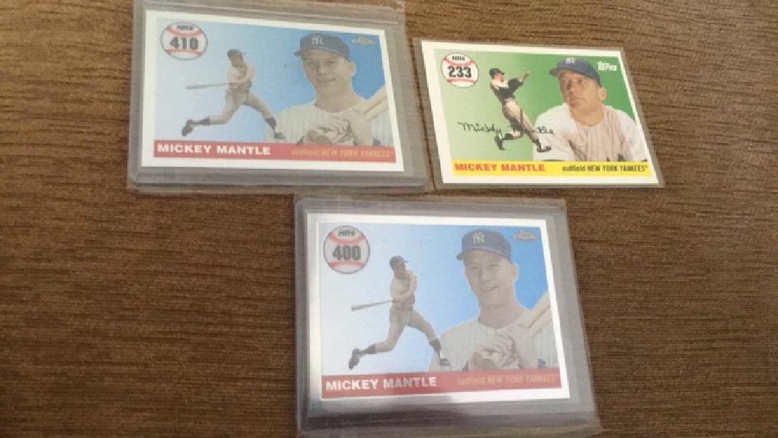 Mickey Mantle tops and tops chrome homerun club (1 of 2)