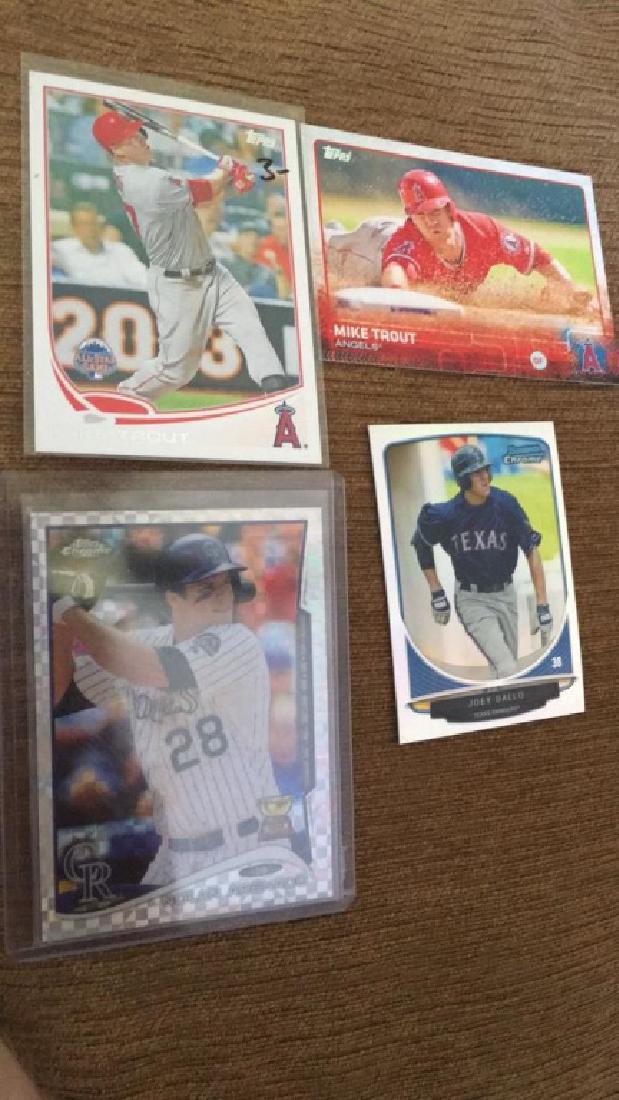 Nolan Arenado Topps chrome XFRACTOR Joey gallo RC (1 of 4)