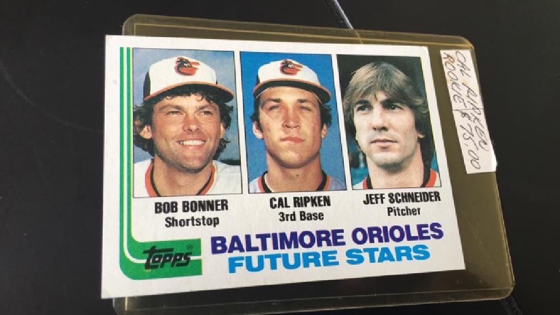 Cal Ripken Jr 1982 Topps RC (1 of 2)