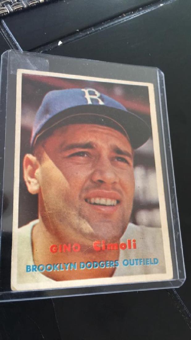 Gino Cimoli 1957 Topps: Gino Cimoli 1957 Topps