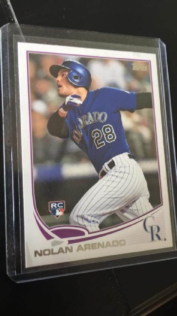 Nolan Arenado 2013 Topps update RC (1 of 2)
