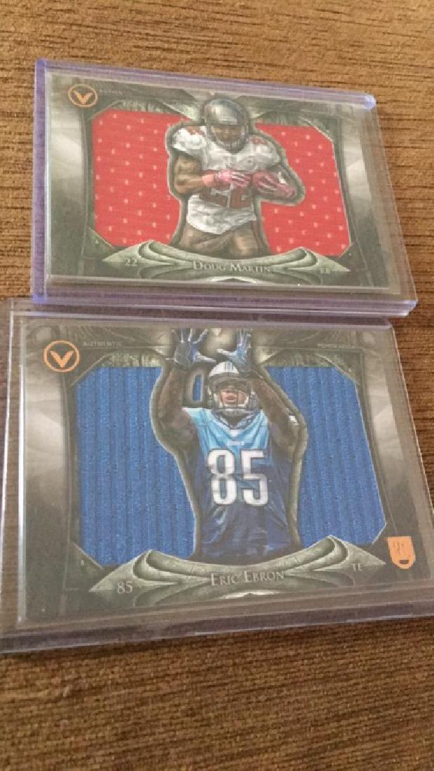 Doug Martin Eric Ebron Topps valor jumbo jersey (1 of 1)