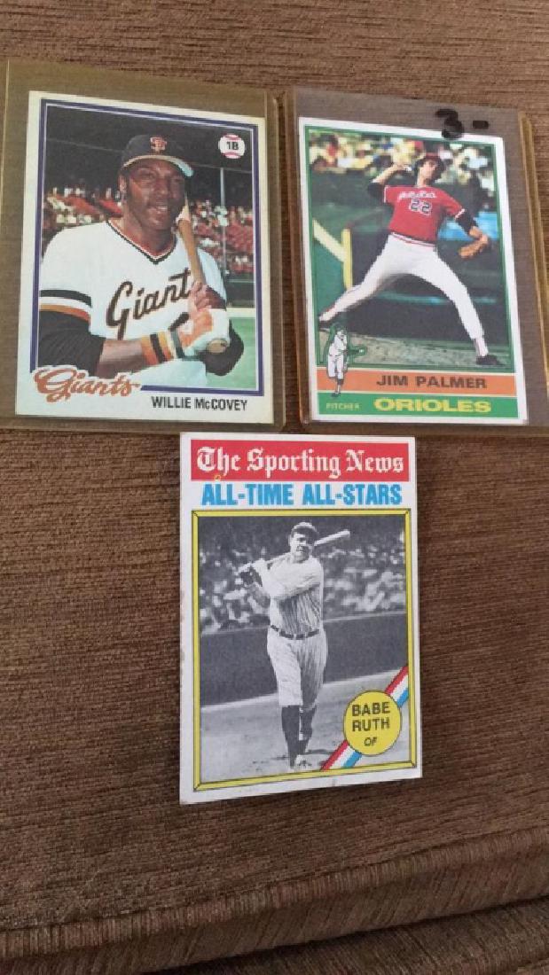 Willy McCovey Jim Palmer Babe Ruth vintage (1 of 3)