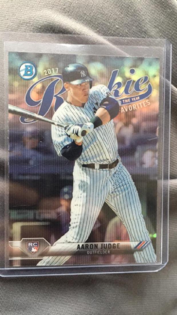 Aaron Judge 2017 Bowman chrome RC (1 of 1)