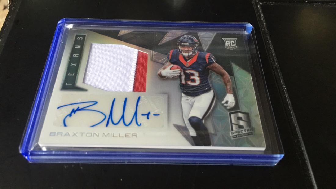 Braxton Miller 2016 Spectra patch auto RC /99 (1 of 2)