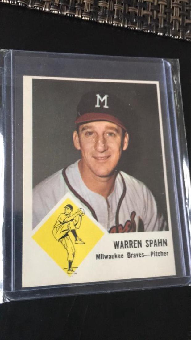 Warren Spahn 1963 Fleer (1 of 2)