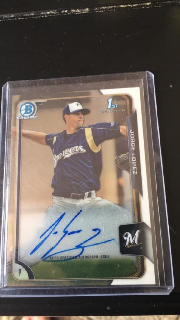 Jorge Lopez bowman chrome auto RC (1 of 1)