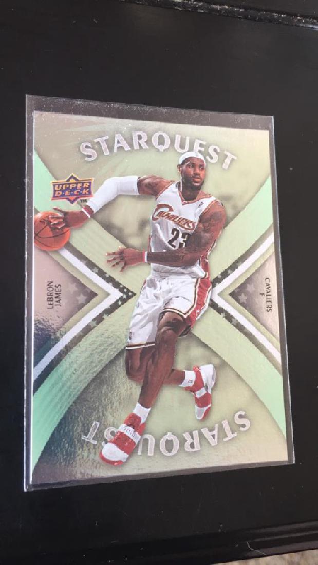 Lebron James 2008-09 UD starquest (1 of 2)