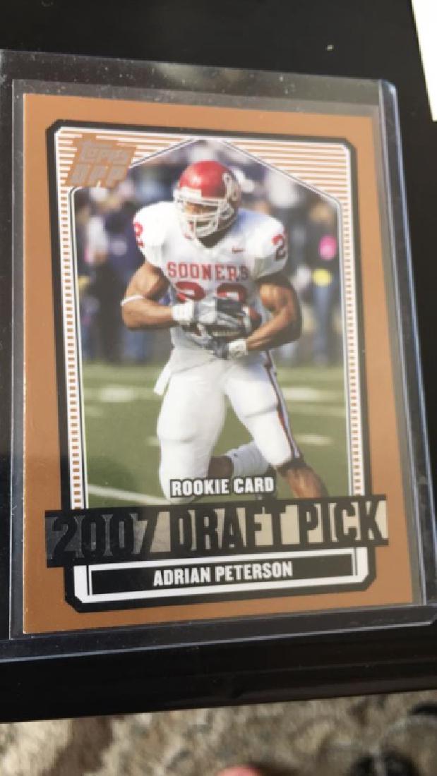 Adrian Peterson Topps DPP RC (1 of 2)