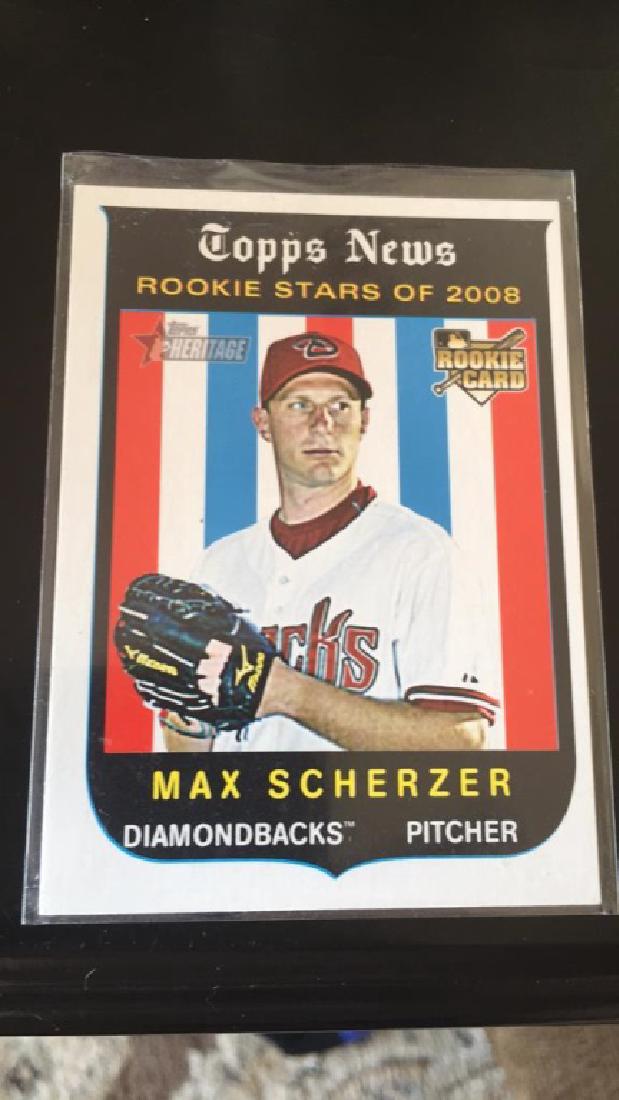 Max Scherzer Topps heritage RC (1 of 1)