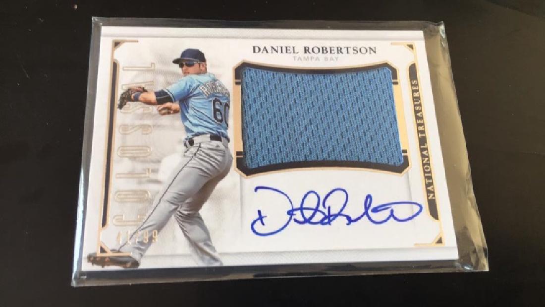 Daniel Robertson National Treasures Patch auto RC (1 of 2)