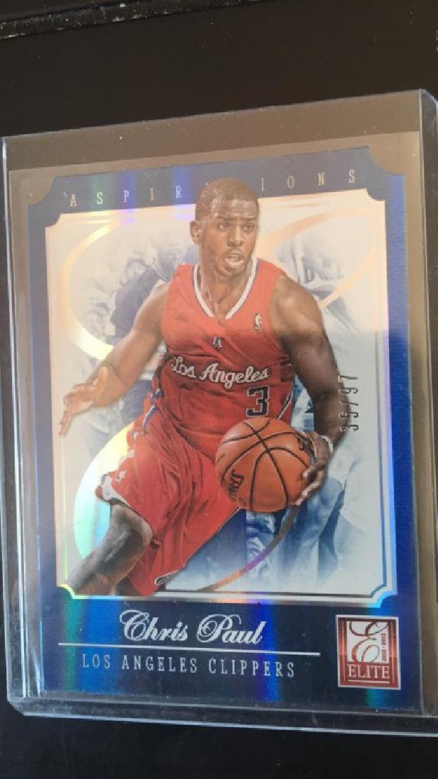 Chris Paul Elite Aspirations die cut /97: Chris Paul Elite Aspirations die cut /97