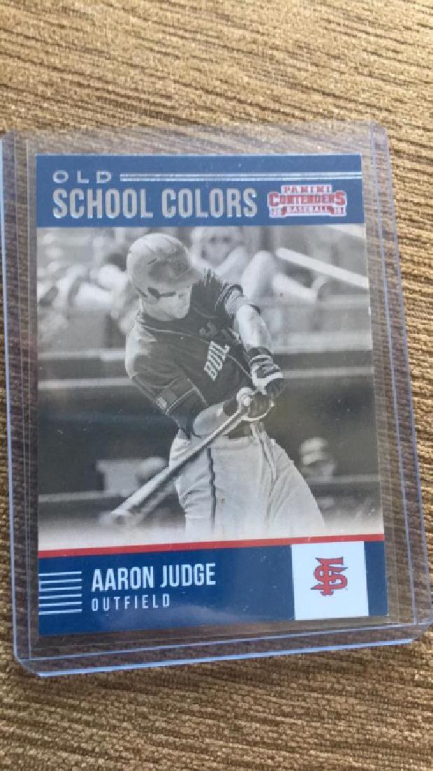 Aaron Judge Contenders Old school colors RC (1 of 2)