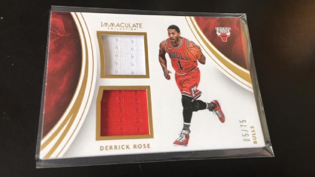 Derrick Rose 2015-16 Immaculate dual Patch /75 (1 of 1)