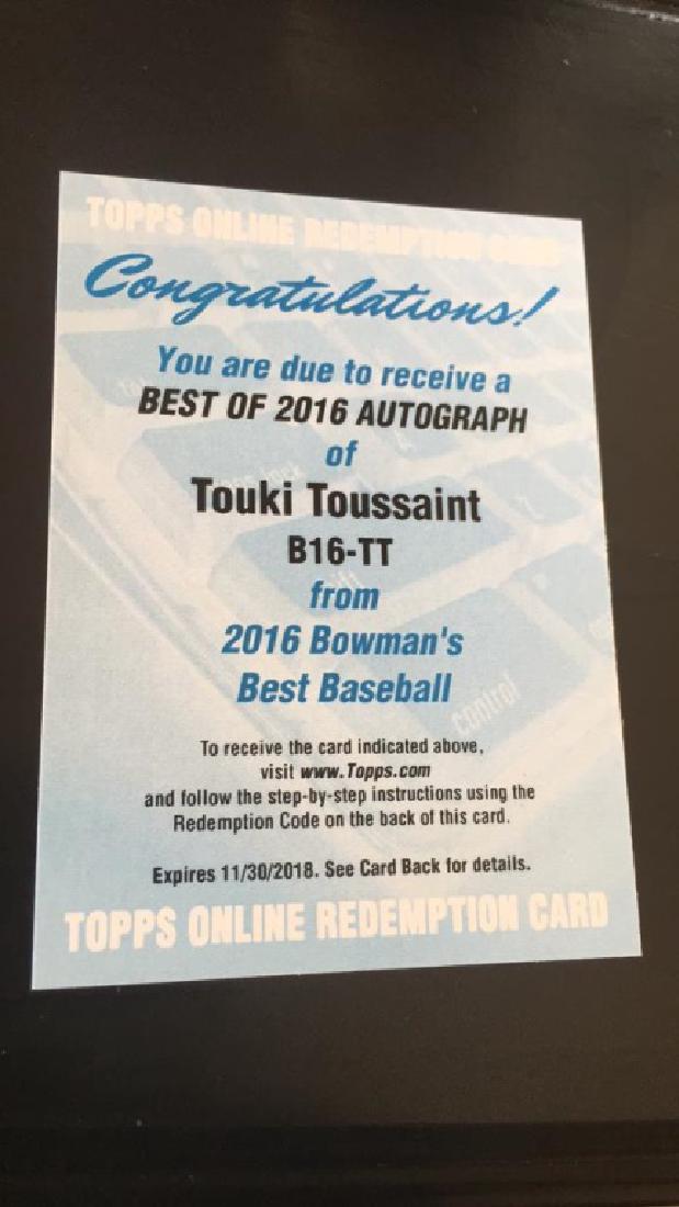 Touki Toussaint 2016 bowman best auto (1 of 2)