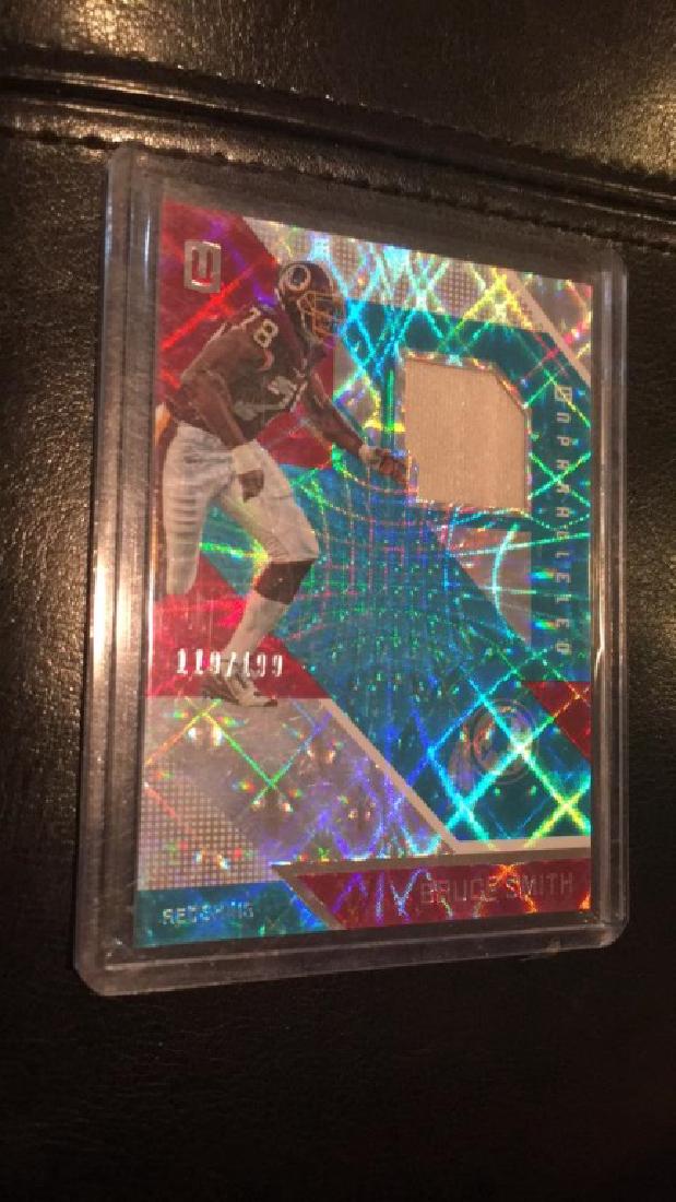 Bruce smith unparalleled jersey card (1 of 1)
